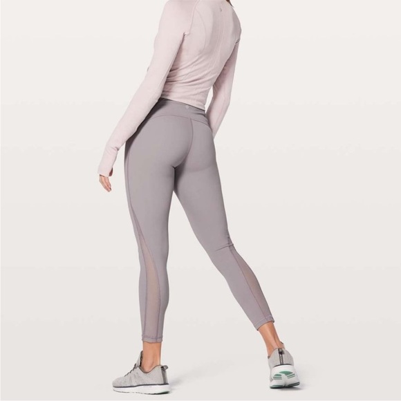 Lululemon Train Time Pants 7/8 Lavender Mulberry Leggings 25” size 10 - Picture 13 of 13